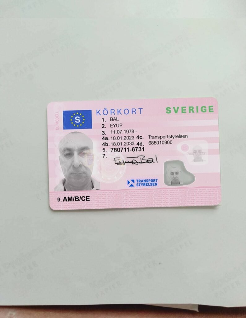 Svenskt körkort utan prov
